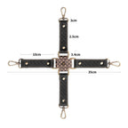 Rebellion Reign Hogtie Set – Bronze Spiked Handcuffs and Ankle Cuffs Restraint Set > Bondage Gear > Restraints