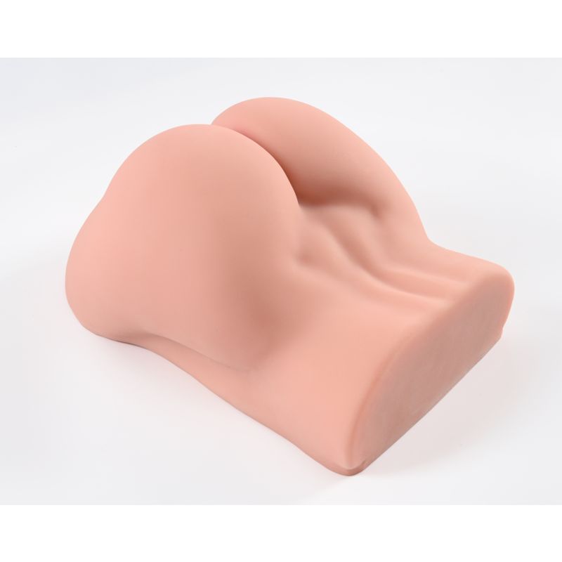 Bella Butt Torso (Pink) – Compact Vaginal and Anal Masturbator 26x20x1 Inches Assturbators