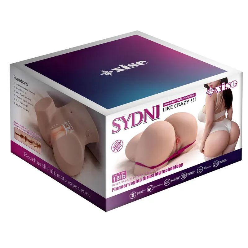 Sydni 7.45kg USB Auto Thrusting Lifelike Vagina Torso – Realistic Skin Thrusting Masturbator > Sex Toys For Men > Assbators