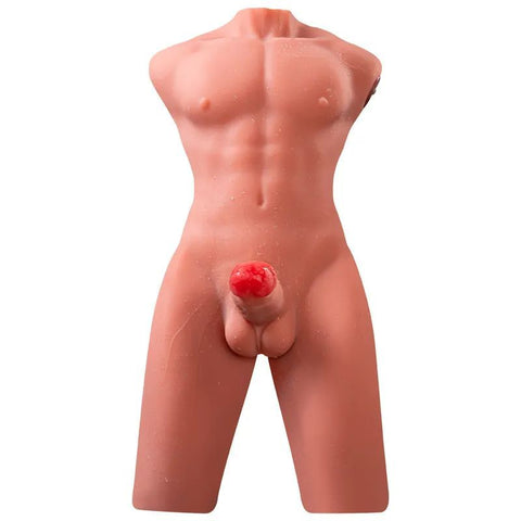 Jason 17cm USB Auto Thrusting Male Torso (Ultra-Soft TPR) – Realistic Thrusting Masturbator Assturbators