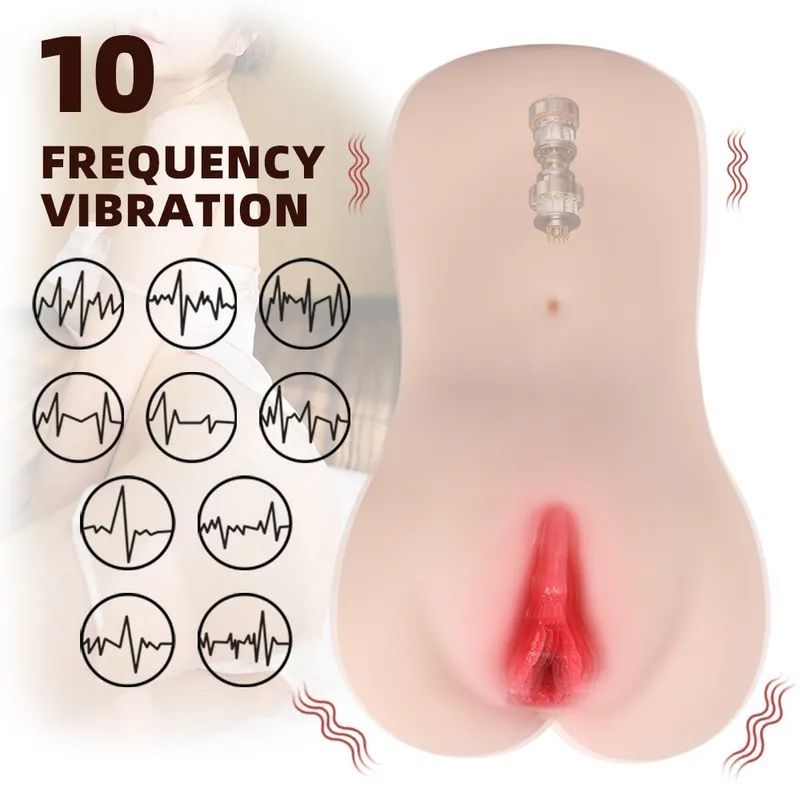 Eden Vibrating Vaginal Masturbator – Realistic Texture Vibrator > Sex Toys For Men > Masturbators > Vibrating