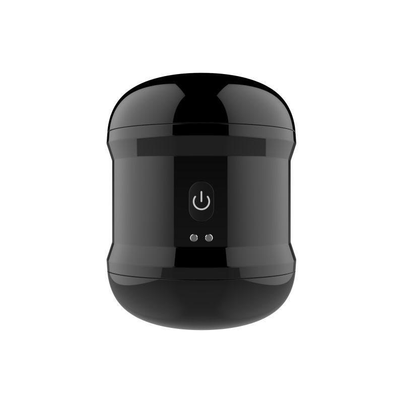 Onyx Dual Open Ended (Black) – Vibrating Penis Trainer Black > Sex Toys For Men > Masturbators > Vibrating