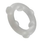 Oxballs Spinner (Clear) – Premium Silicone Cock Ring > Cock Ring > Single