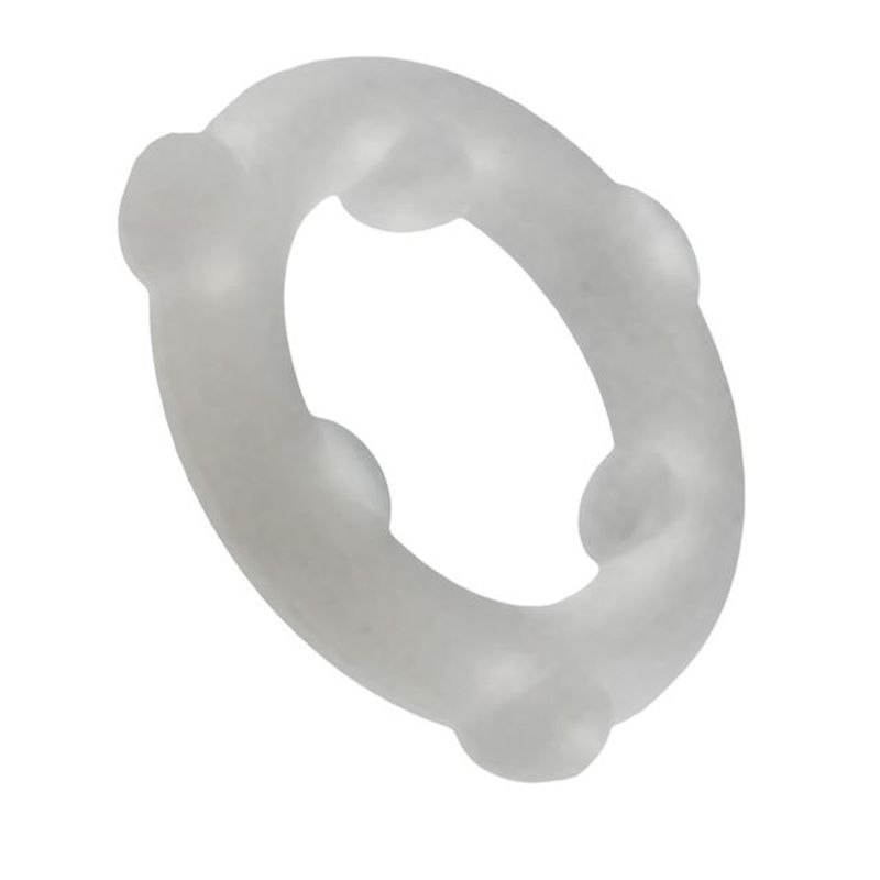 Oxballs Spinner (Clear) – Premium Silicone Cock Ring > Cock Ring > Single