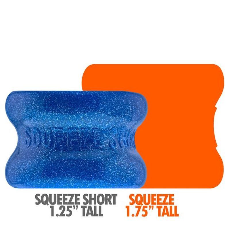 Squeeze Short (Black) – Rubber Ballstretcher > Sex Toys For Men > Ball Stretchers