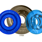 Rimringz Multi Size 3 Pack – Plush Soft Comfort Cockring Set > Cock Ring > Sets