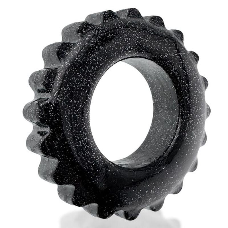 Plushy Single Ring (Black Mica) – Cushy Flexible Cock Ring > Cock Ring > Single