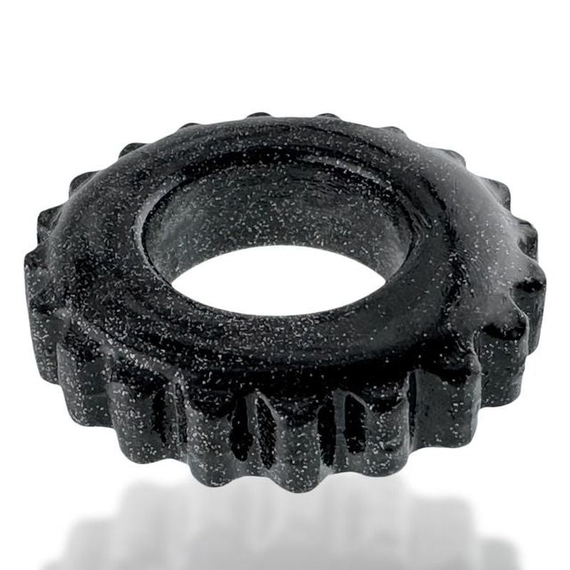 Plushy Single Ring (Black Mica) – Cushy Flexible Cock Ring > Cock Ring > Single