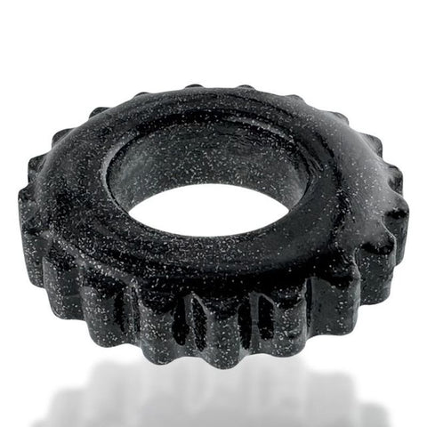 Plushy Single Ring (Black Mica) – Cushy Flexible Cock Ring > Cock Ring > Single