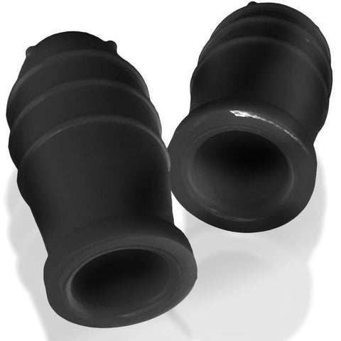 Lankyz Silicone Nipsuckers (Black) – Deep Suction Nipple Suckers > Sex Toys > Nipple Suckers