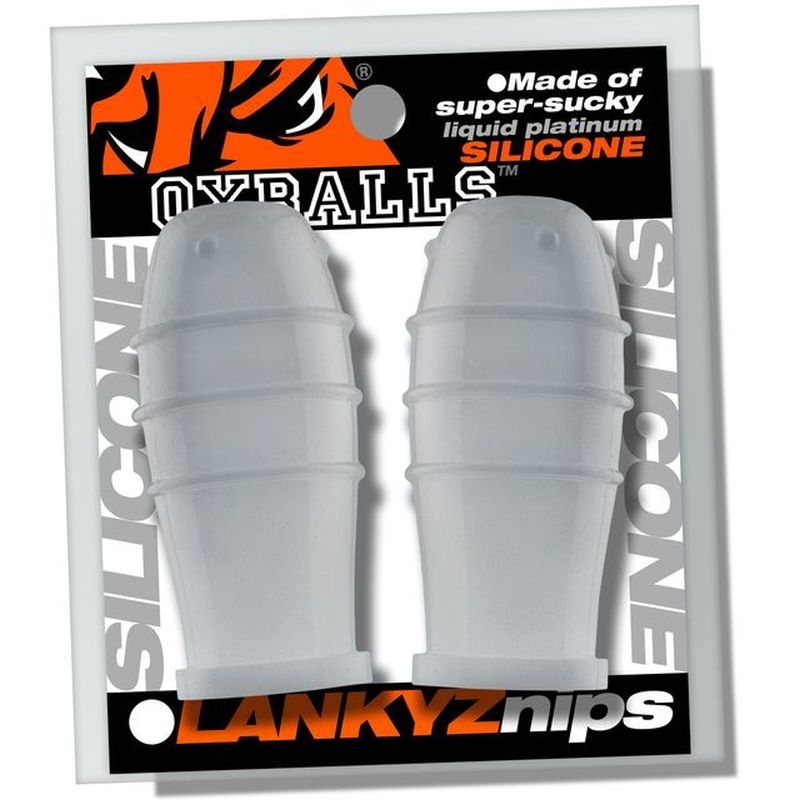 Lankyz Silicone Nipsuckers (Clear) – Silicone Nipple Sucking Toy > Sex Toys > Nipple Suckers