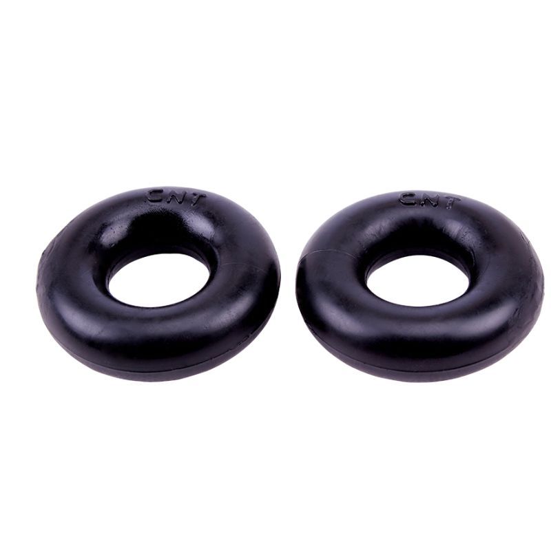 Mega Donut Rings Twin Pack – Thick Oversized Penis Rings Black One Size > Cock Ring > Sets