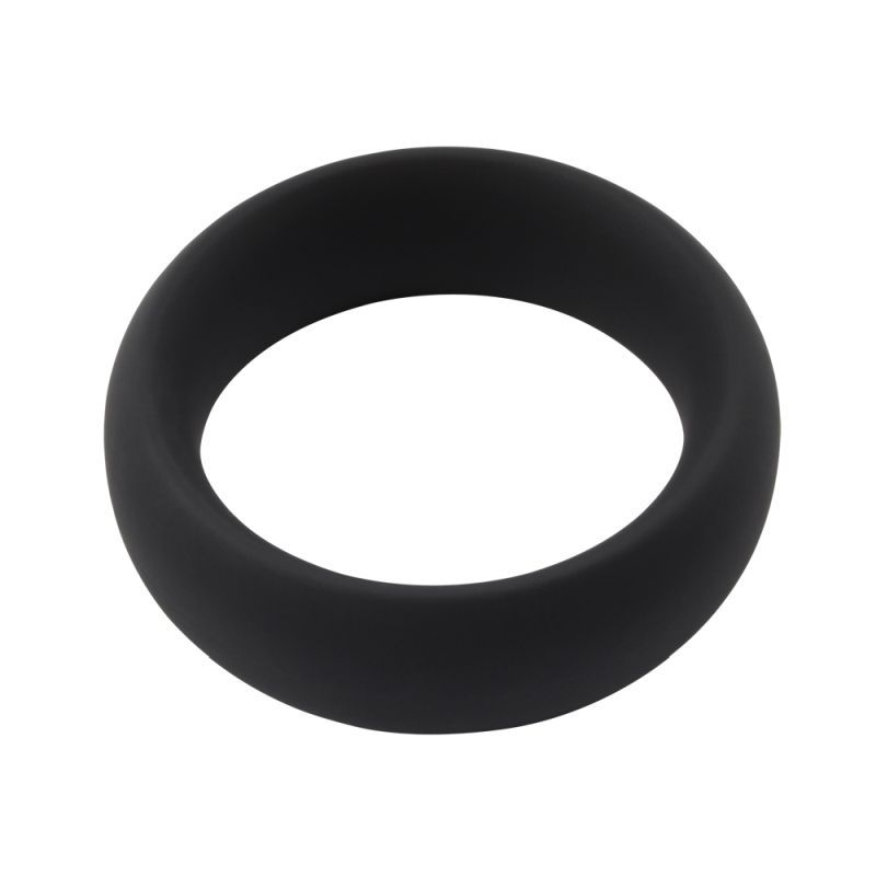 Infinity Comfort Ring Large (Black) – Silicone Penis Ring 4.8 cm Diameter Black One Size > Cock Ring > Single Main image