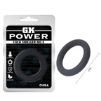 Cock Sweller Silicone Ring – Premium Stretchy Cock Ring - 7 Sizes Black No.3 – 4 cm Extra Thick > Cock Ring > Single