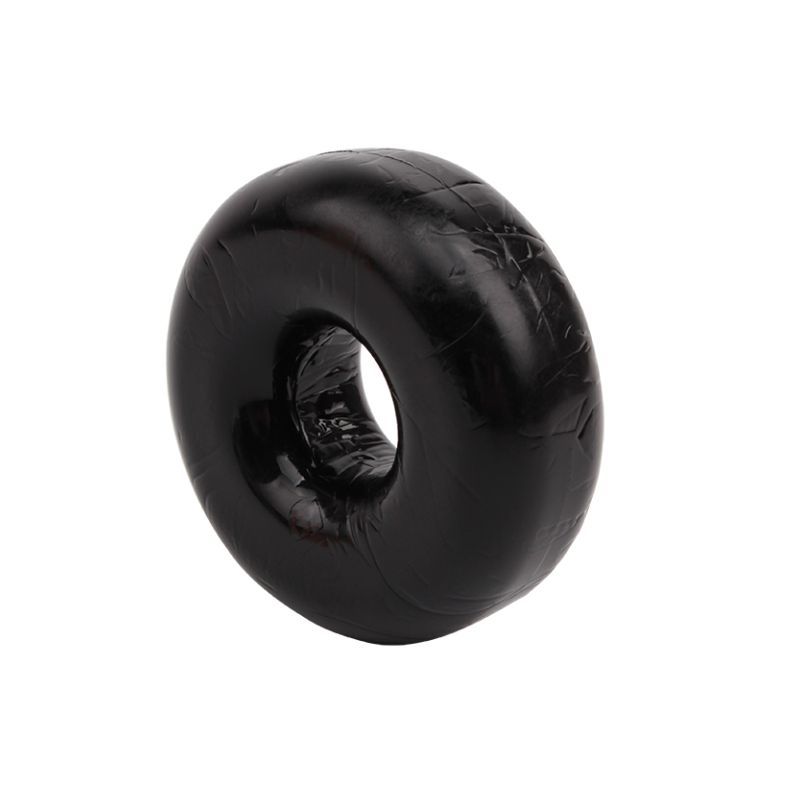 Fat O Cock Ring – 5.4 cm Diameter Stretchy TPE Cock Ring Black One Size > Cock Ring > Single