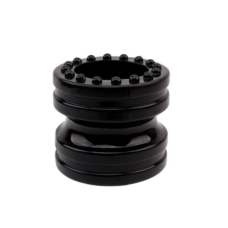 Hard On Ring Set (Black and Red) – Stretchable 4.5 cm Diameter Ring Set > Cock Ring > Sets