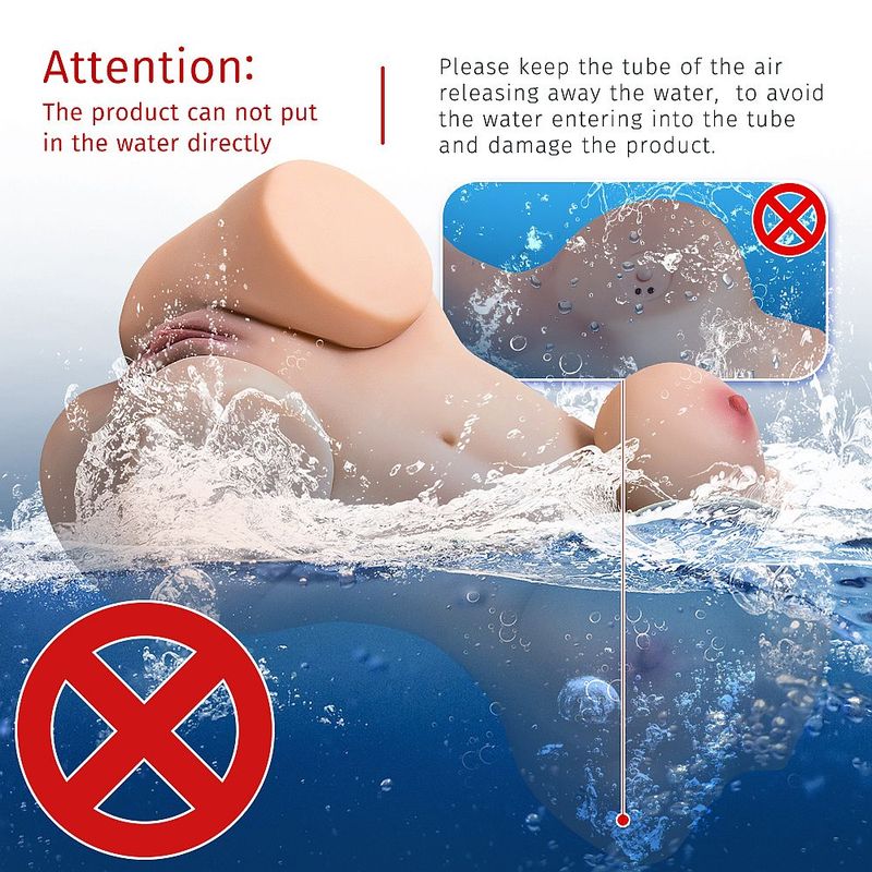 Wendy 6kg Remote-Controlled Female Torso (T-Skin) – Lifelike Vibrating Masturbator > Sex Toys For Men > Assbators