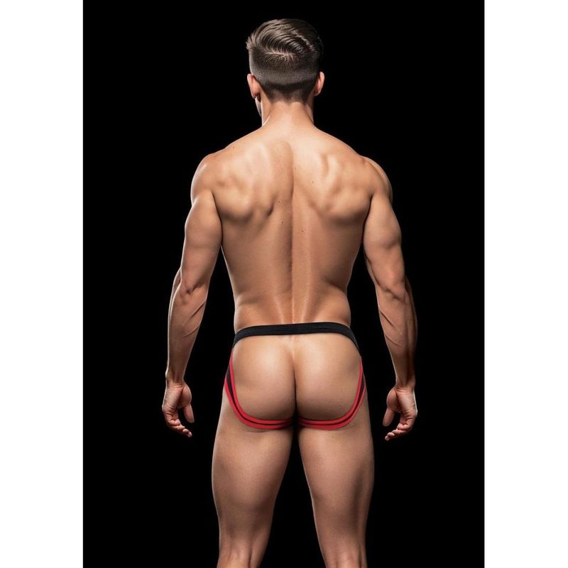 Envy Sport Mesh Jock (Black) – Breathable Athletic Supportive Jockstrap Secondary image
