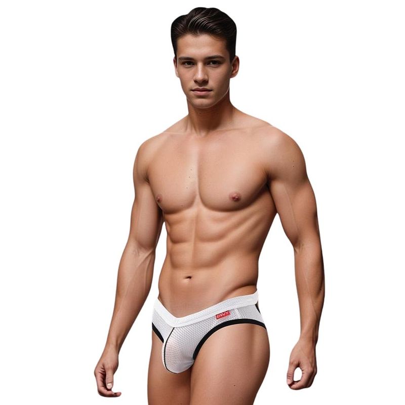 Envy Sport Mesh Jock (Black) – Breathable Athletic Supportive Jockstrap White Large Extra Large > Clothes > Jockstraps