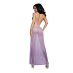DreamGirl Ombre Glitter Mesh Gown Lilac – Luxury Mesh Lingerie Gown > Clothes > Dresses and Chemises