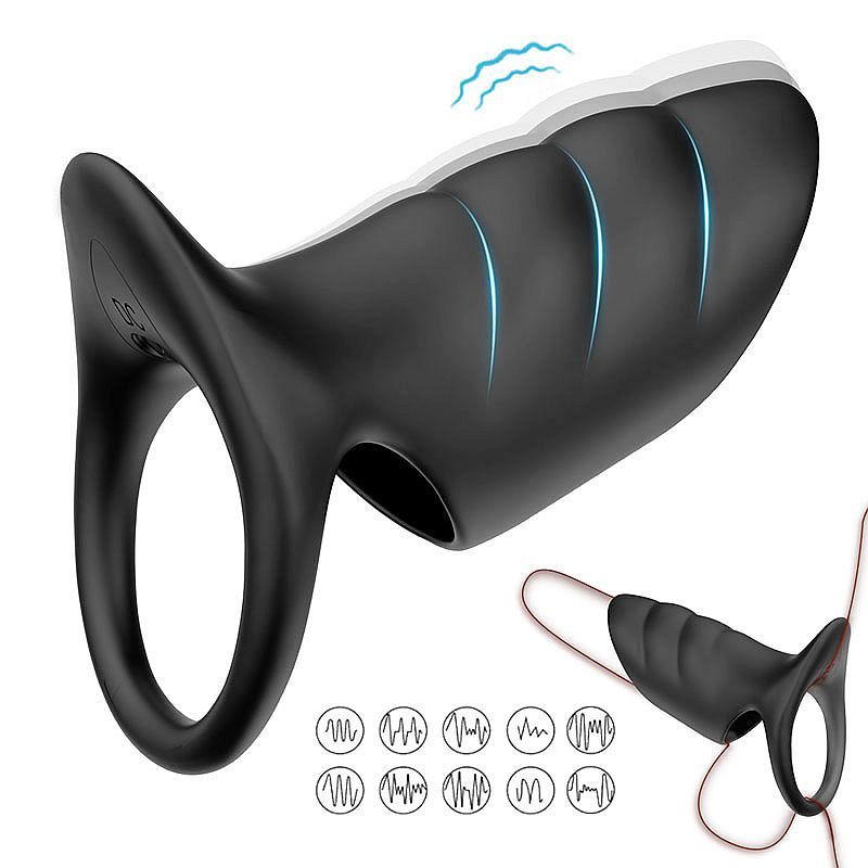 Surge Vibrating Penis Sleeve Cock Ring – Body-Safe Silicone Sleeve > Sex Toys > Couples Toys