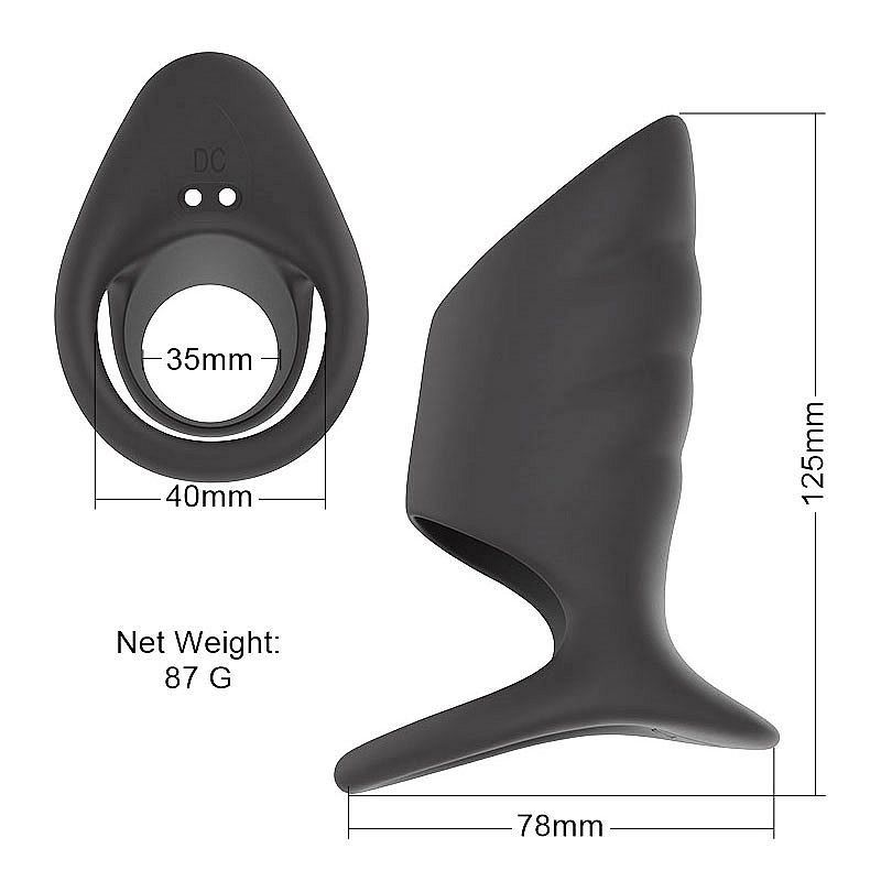 Surge Vibrating Penis Sleeve Cock Ring – Body-Safe Silicone Sleeve > Sex Toys > Couples Toys