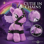 Raven Plum Bondage Pony Plush – Adult Fantasy Fetish Toy > Novelties > Gag Gifts