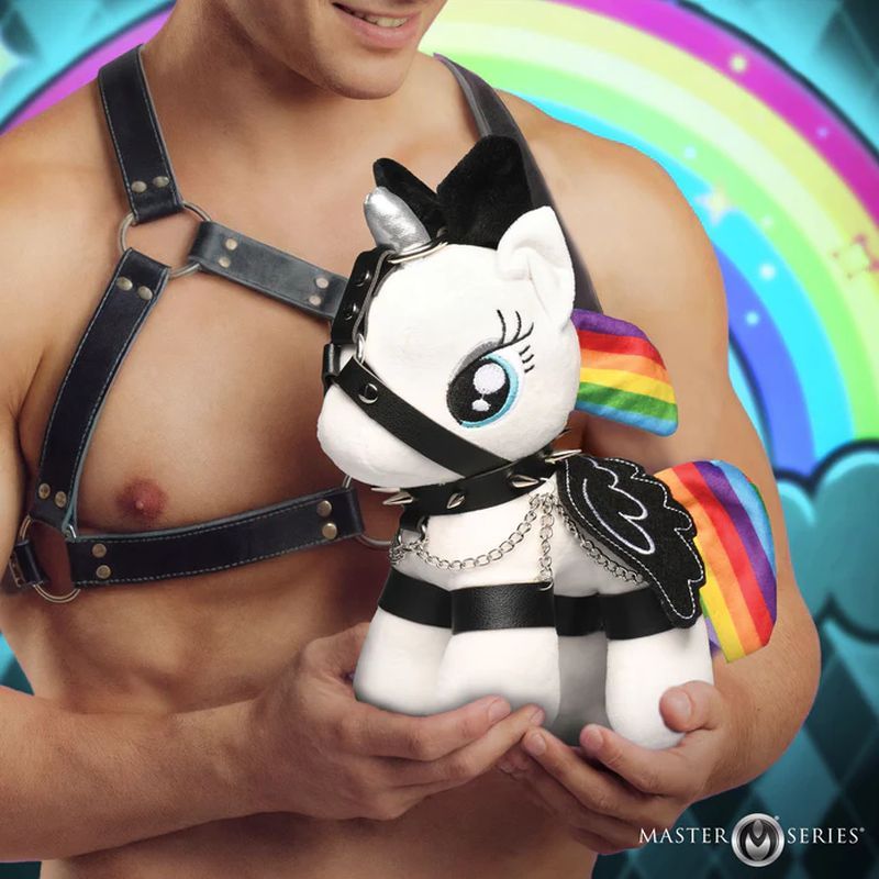Prism Pearl Bondage Pony – Plush Bondage Accessory > Novelties > Gag Gifts