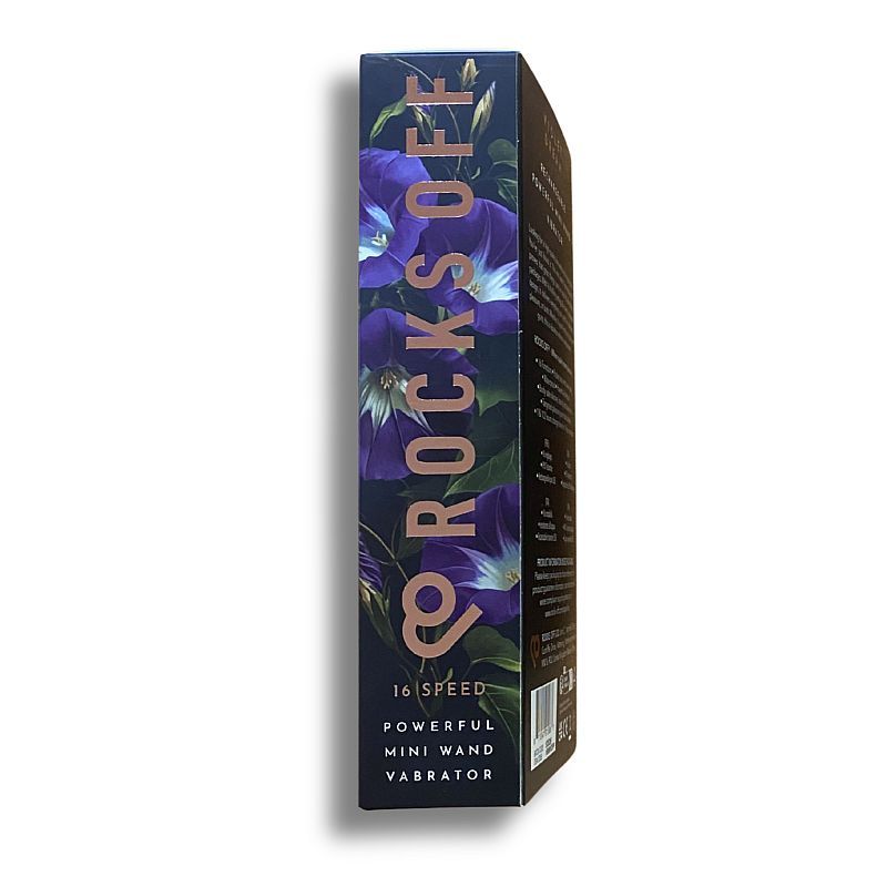 Violet Dream (Purple) – Waterproof Rechargeable 16-Mode Silicone Mini Wand Vibrator > Sex Toys > Mini Massagers