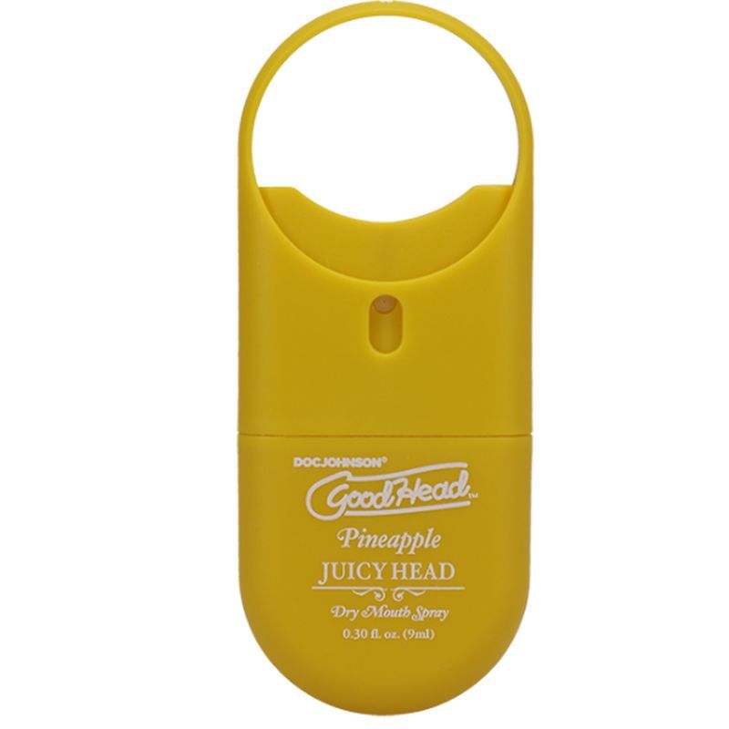 Goodhead Juicy Head Pineapple – Travel Size Dry Mouth Spray > Lube > Oral Gels & Sprays