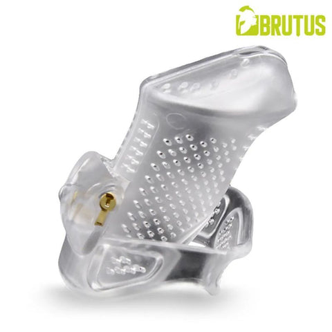 Brutus Airmesh Chastity Cage – Lightweight Breathable Polyethylene Extended Wear Device > Bondage Gear > Male Chastity