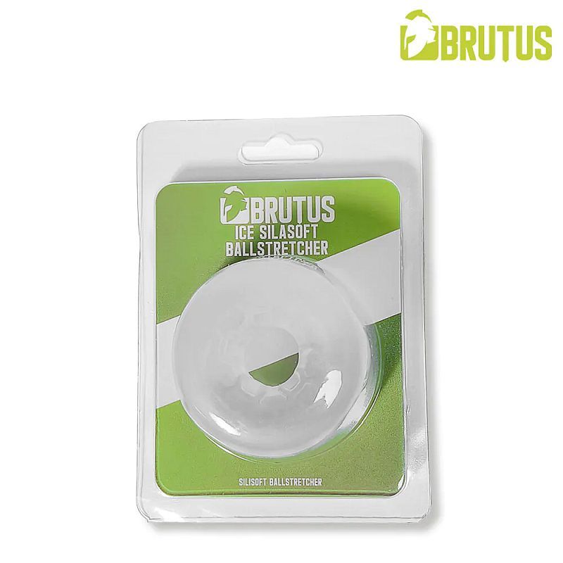 Brutus Silasoft Ice – Soft Stretchy Silicone Ball Stretcher > Sex Toys For Men > Ball Stretchers