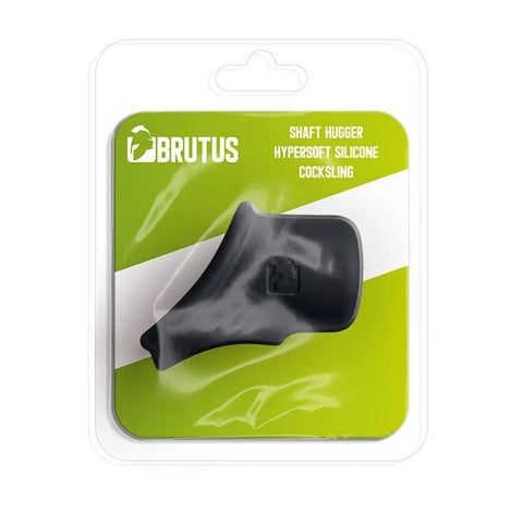 Brutus Shaft Hugger Hypersoft – Soft Silicone Shaft Hugger and Ball Sling Black > Sex Toys For Men > Penis Sleeves