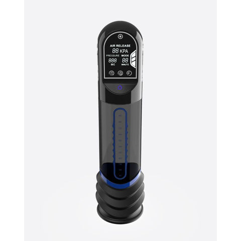 ISP90 Curve Infrared Automatic LCD Penis Pump – Powerful Suction Device Blue > Pumps > Penis Pumps Electric