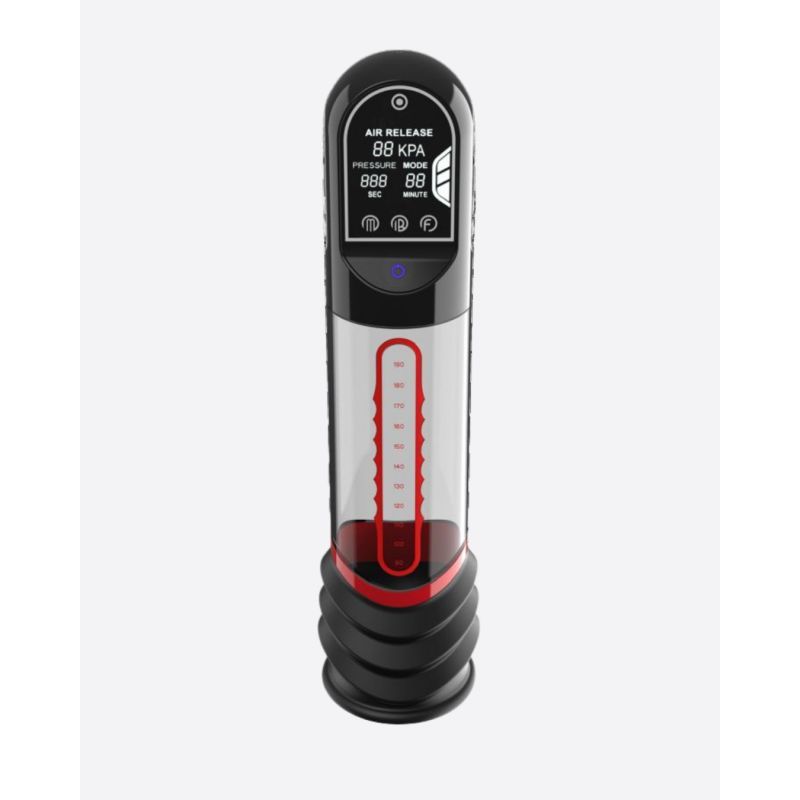 Peak Performance Curve Infrared Automatic Penis Pump (Red) – LCD Display Red > Pumps > Penis Pumps Electric Main image