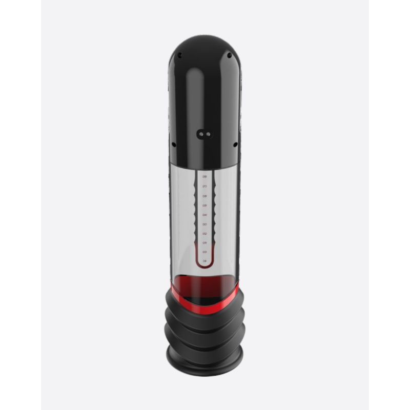 Peak Performance Curve Infrared Automatic Penis Pump (Red) – LCD Display Secondary image