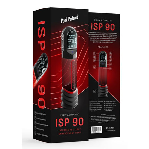 Peak Performance Curve Infrared Automatic Penis Pump (Red) – LCD Display > Pumps > Penis Pumps Electric