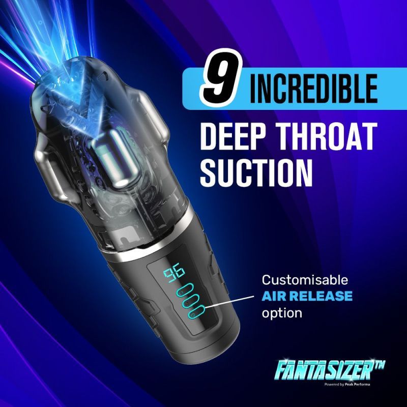 Hypershaker Automatic App Controlled Masturbator – LCD Display > Sex Toys For Men > Masturbators > Vibrating
