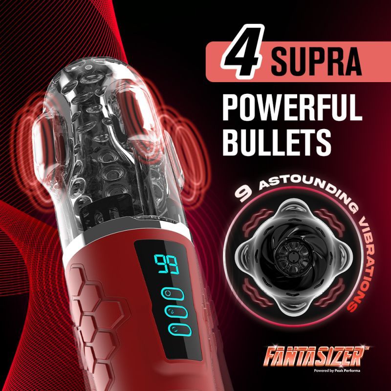 Hypershaker Automatic App Controlled Masturbator with LCD and Vibrations Secondary image