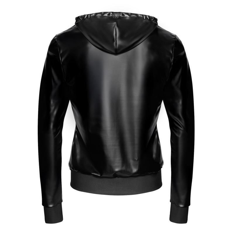 Vexen Hooded Jacket – Sleek High-Gloss Powerwetlook Jacket > Clothes > Mens Latex