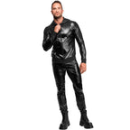 Vexen Hooded Jacket – Sleek High-Gloss Powerwetlook Jacket > Clothes > Mens Latex