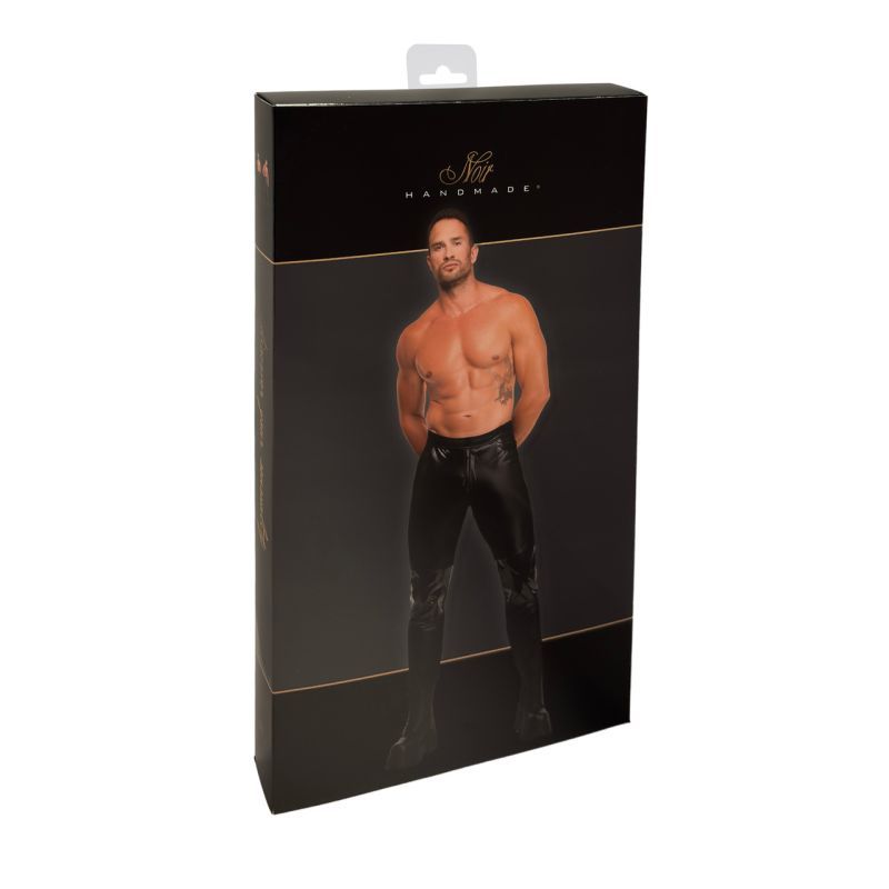 Rogue Pants – Sculpted Powerwetlook Pants with PVC Knee Inserts > Clothes > Mens Latex