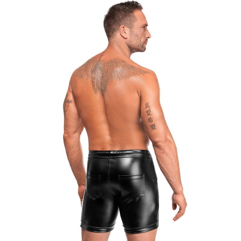 Rogue Shorts – High-Shine Powerwetlook Sculpted Shorts Secondary image