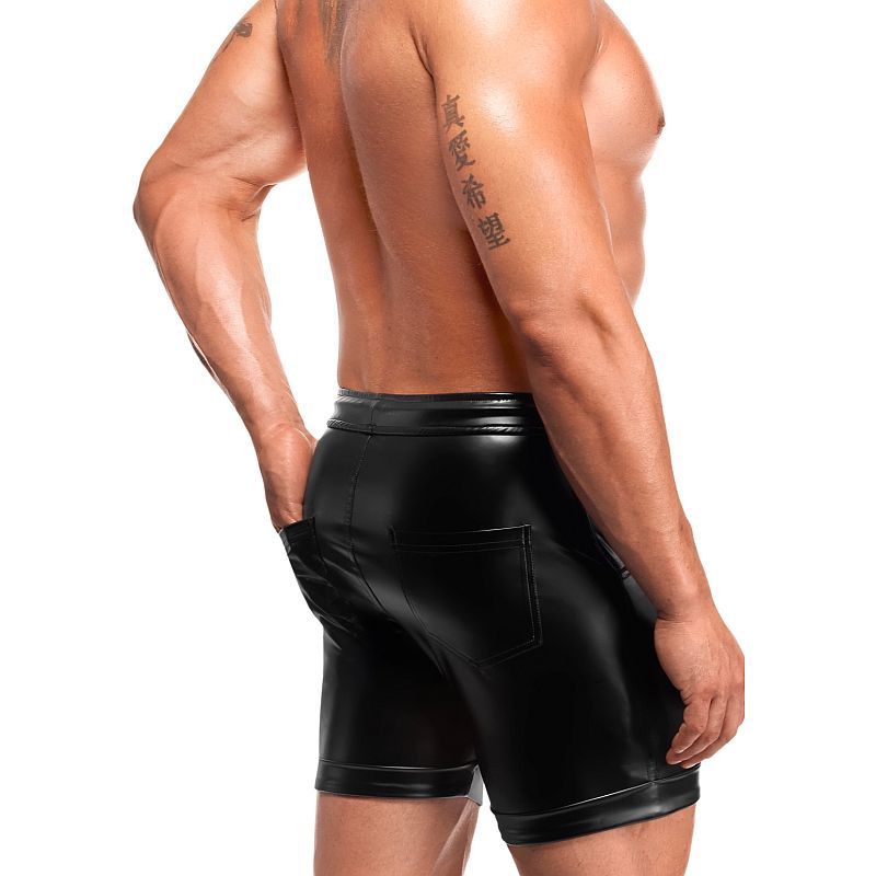 Rogue Shorts – High-Shine Powerwetlook Sculpted Shorts > Clothes > Mens Latex