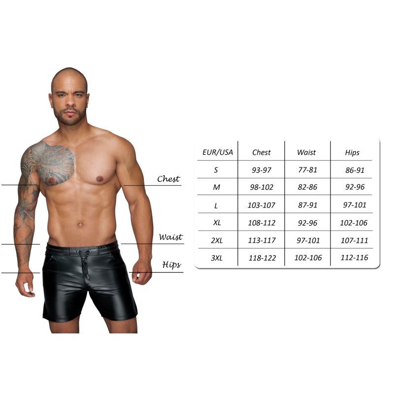 Red Ignite Shorts – Glossy Powerwetlook Sculpted Shorts > Clothes > Mens Latex
