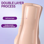 Brenna Dual Density – 3 Speed 7 Mode Realistic Vibrating Masturbator > Sex Toys For Men > Masturbators > Vibrating