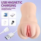Brenna Dual Density – 3 Speed 7 Mode Realistic Vibrating Masturbator > Sex Toys For Men > Masturbators > Vibrating