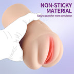 Brenna Dual Density – 3 Speed 7 Mode Realistic Vibrating Masturbator > Sex Toys For Men > Masturbators > Vibrating