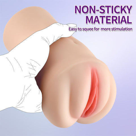 Brenna Dual Density – 3 Speed 7 Mode Realistic Vibrating Masturbator > Sex Toys For Men > Masturbators > Vibrating