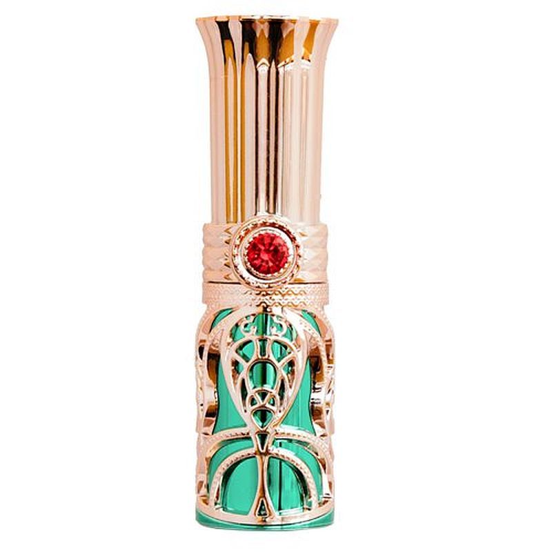 Emerald Kiss 4-in-1 – Luxury Lipstick Vibrator with Interchangeable Tips Green > Vibrators > Mini Vibrators